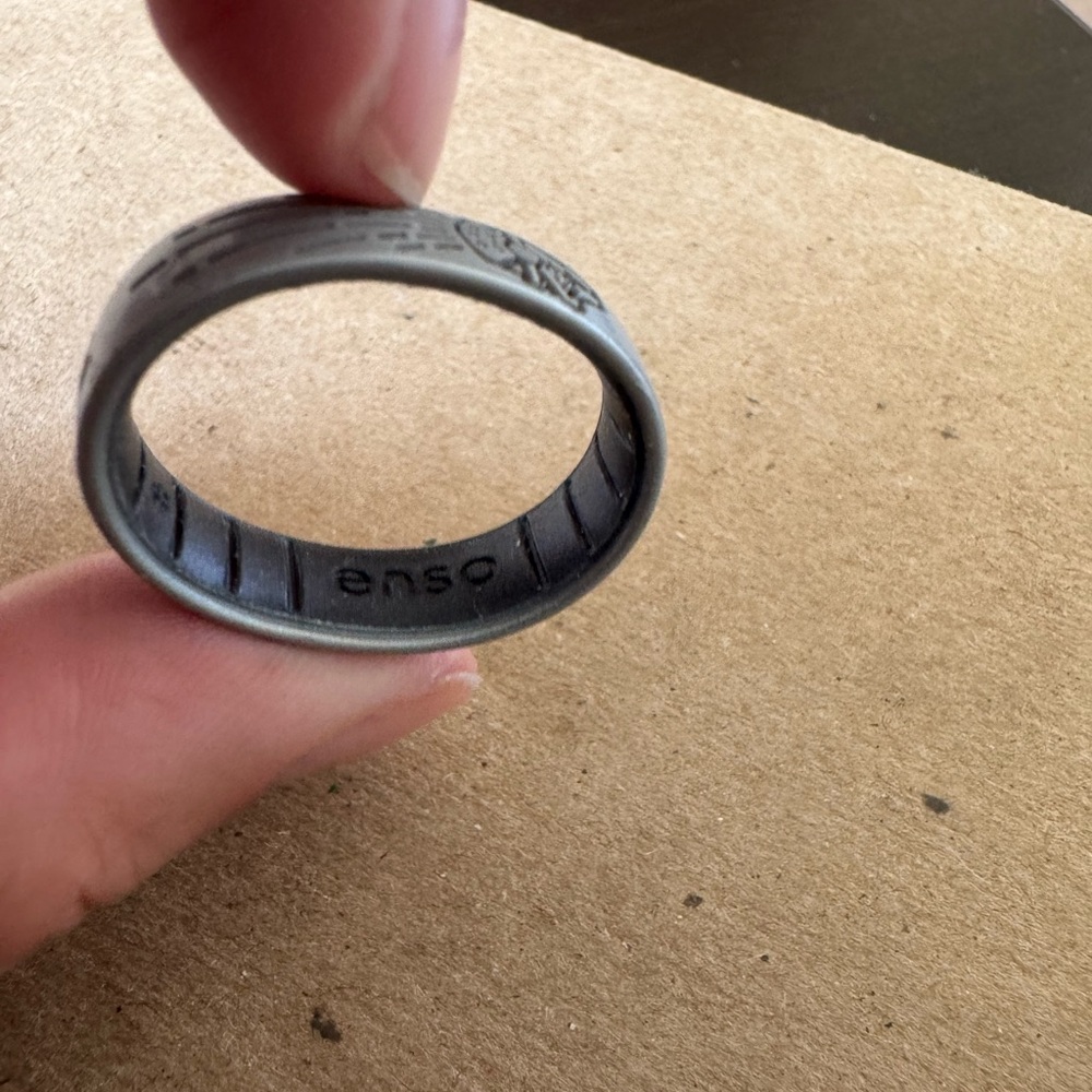 Star Wars Gray Silicone Enso Ring